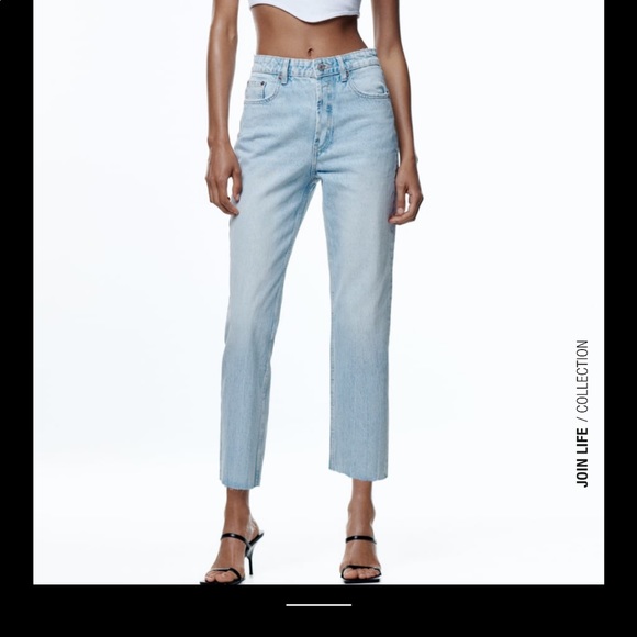 high rise zara jeans - Picture 2 of 3